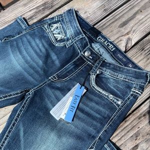 Grace in LA Easy Fit Boot Cut Jeans